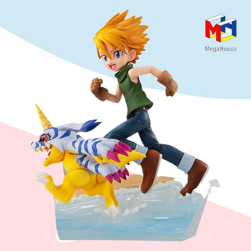Figurine G.E.M. Digimon Adventure – Takeru & Patamon – PVC Megahouse – Neuf