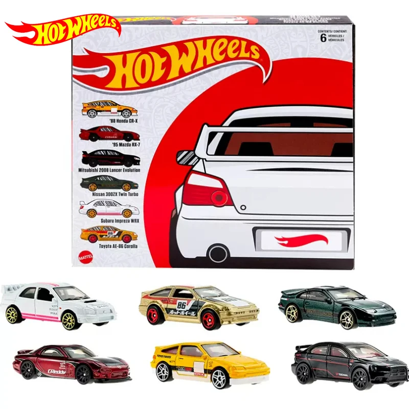 Original Hot Wheels Car German Culture Classic Zamac Vehicle 1/64 Diecast Toyota Nissan BMW Collection Toys for Kids Boys Gift