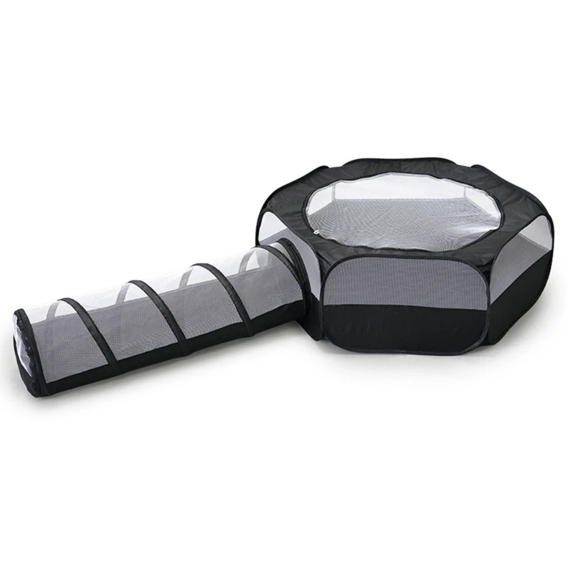 

Pet Cat Playpen Toy Boredom Dog Interaction Play Tunnel Collapsible Pet Playtent DropShip