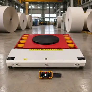 Carrello Motorizzato Telecomandato per Carichi Pesanti, Personalizzato per Banchine di Carico