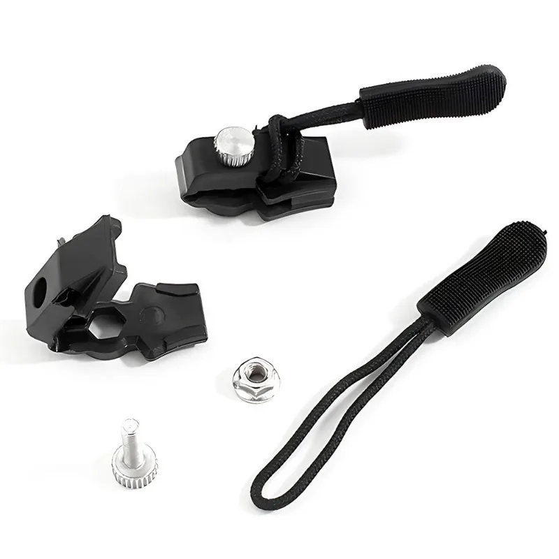 Universal Detachable Metal Zipper Slider Puller Easy Zipper Fix Instant Repair Kit DIY Replacement Lever Locks for Clothing 9pcs