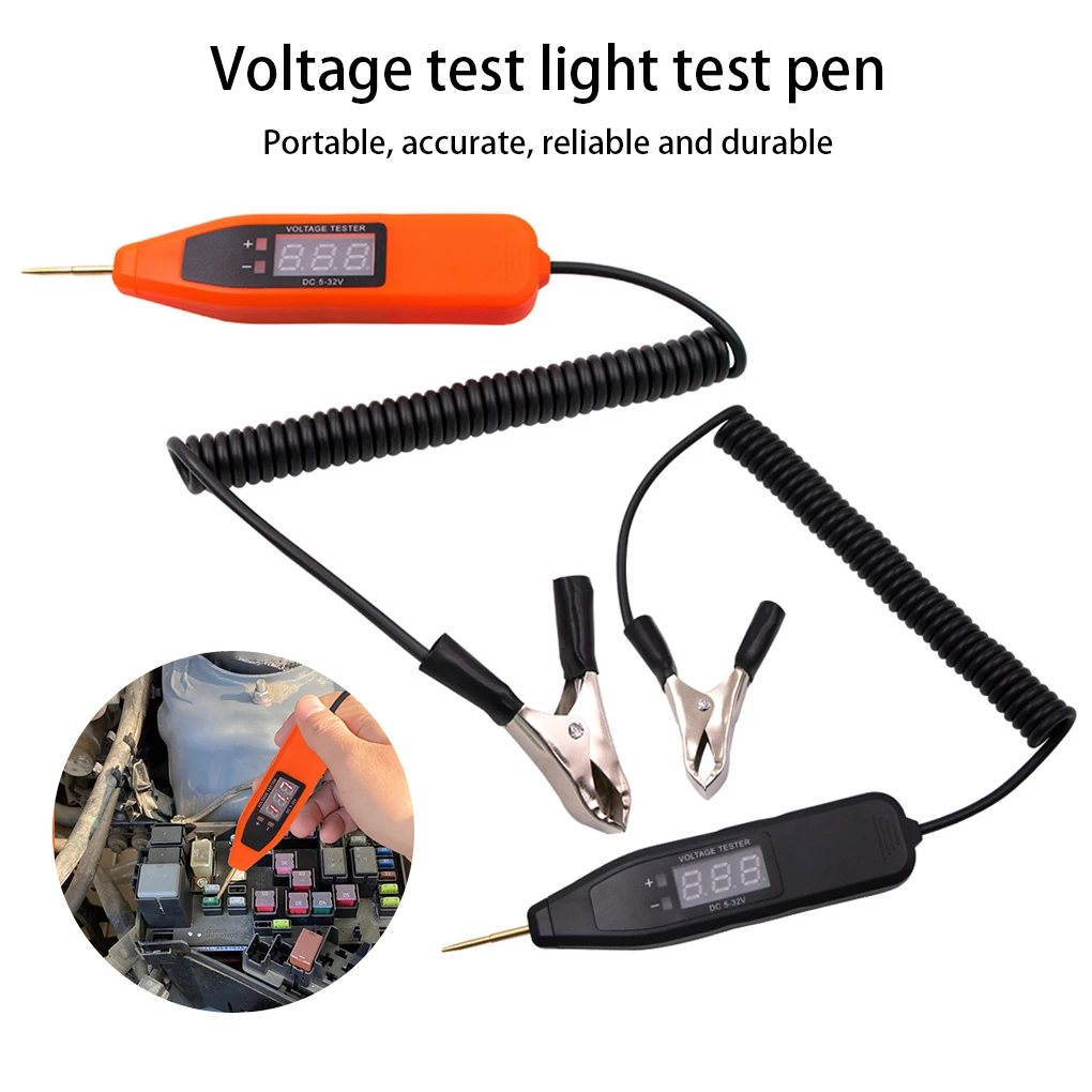 

Diagnostic Tool Circuit Tester Voltage Detector Simple Operation LCD Screen