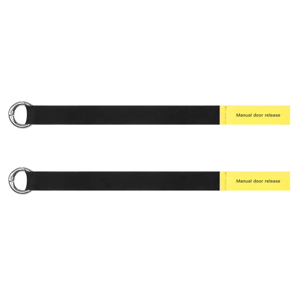 Car Door Emergency Handle Extended Rear Door Emergency Puller Manual Door Release Emergency Safety Pull Rope for Tesla Model Y