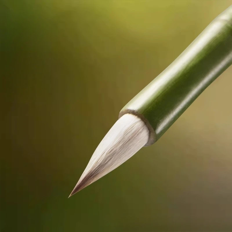 초보자를 위한 필수 브러쉬. 늑대, 양, 털, 펜, 블록 레터링, 작은 글자, 중간 글자, 캘리그래피 브러쉬