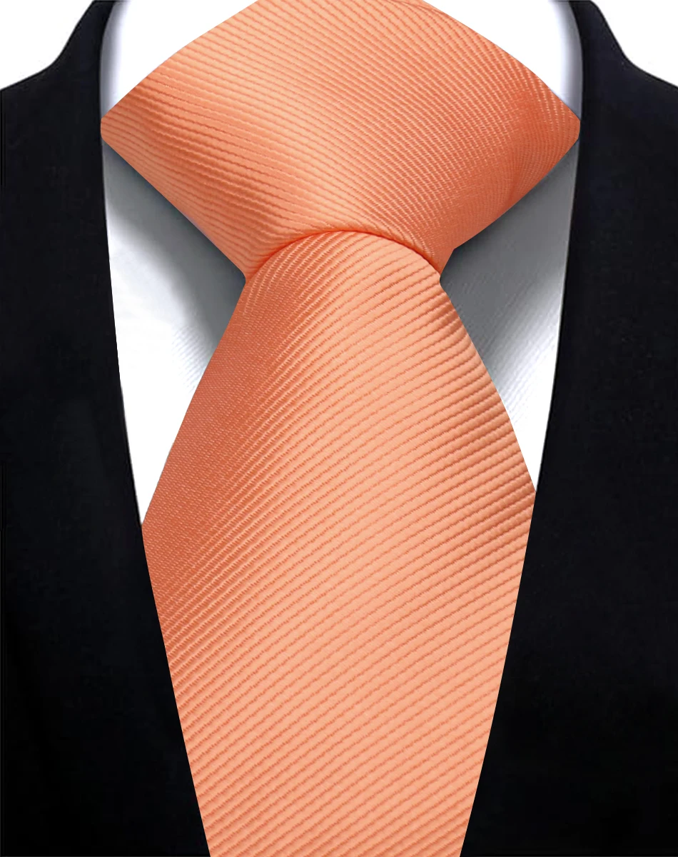 Classic Solid Color Ties for Men Fashion Casual Neck Tie Business Mens Neckties 7.5cm Width