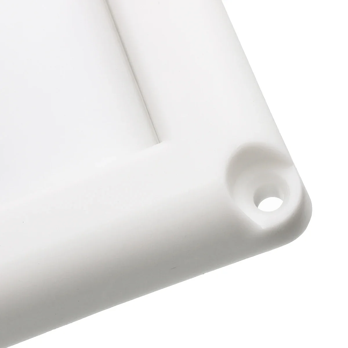 5.6inch White Plastic Louvre Air Vent Grille with Adjustable Flyscreen Cover Heating Cooling & Vents Vents