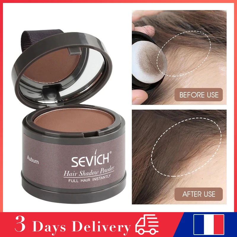 Sevich Hairline Powder 13 Color Hair Root Cover Up Water Proof Instant Modified Repair Hair Shadow Powder Makeup Hair Concealer