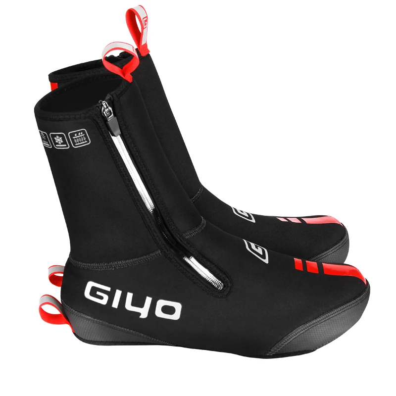 Cycling Shoe Covers MTB shoes Boot Covers Winter Warm Thermal Neoprene Overshoes Waterproof Cycling Shoe Covers below 0° temp 6