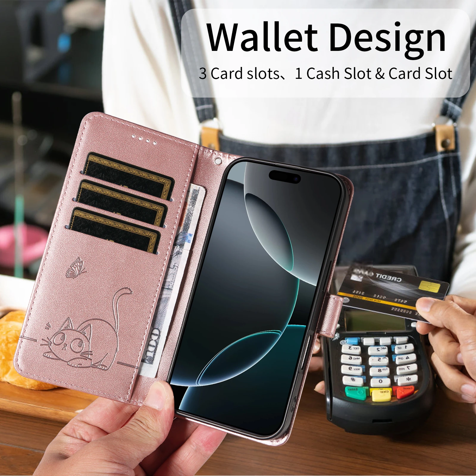 Leather Wallet Case