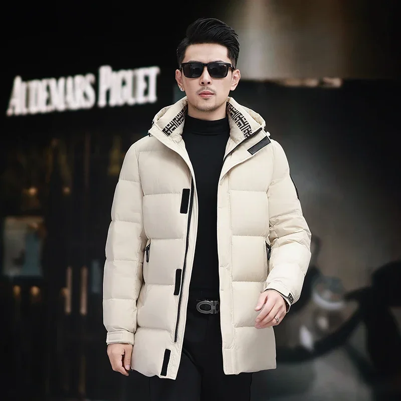 thumbnail image 1 of Ropa de diseñador para hombre, chaqueta de plumón ultraligera de lujo para hombre, chaqueta de invierno acolchada de pato para hombre, abrigo informal acolchado para hombre, 1 of 4