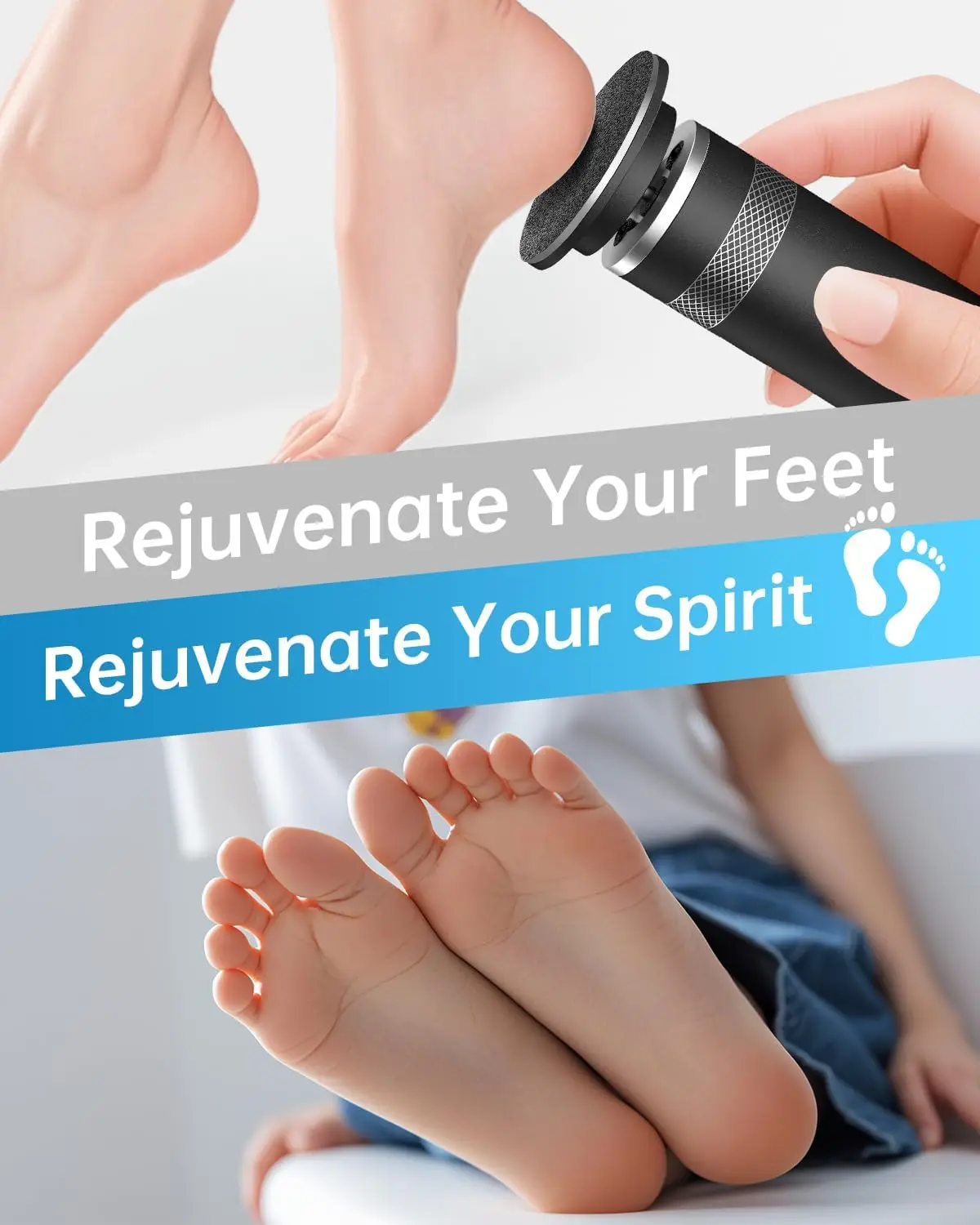 Electric Foot File For Cracked Skin And Callus Removal_voghion.com