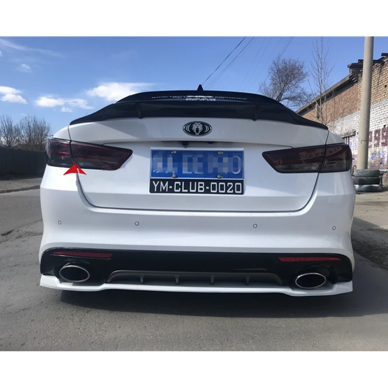

For Kia K5 / Optima spoiler 2016-2018 carbon fiber / FRP primer rear wing R-type spoiler accessories