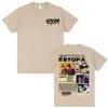 Rapper Estopa 1999 Tour Concert Cover T-shirt Men Women Casual O-Neck High Quality T Shirts Hip Hop Oversized T Shirt Streetwear 6