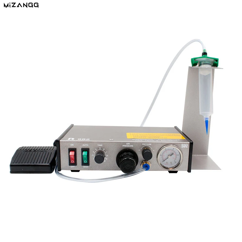

Semi-Auto Glue Dispenser AD-982 High-Precision PCB Solder Paste Liquid Controller Dropper Fluid Dispenser Electric Tools Machine