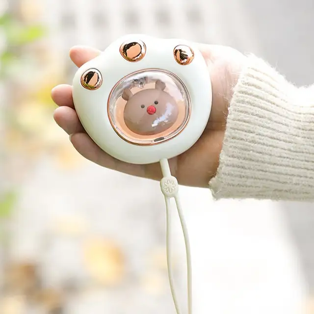 Aranyos Macska Karom Kézi Kardászó Egy Másodperces Fűtés 2 Hőszint Mini Alakú Elektromos Kézmelegítő Calentador Sofőr Fő - Image 2