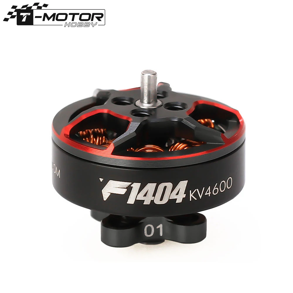 

T-Motor F1404 KV3800 KV4600 3-4S Brushless Outrunner Motor For FPV Freestyle Version Quadrotor