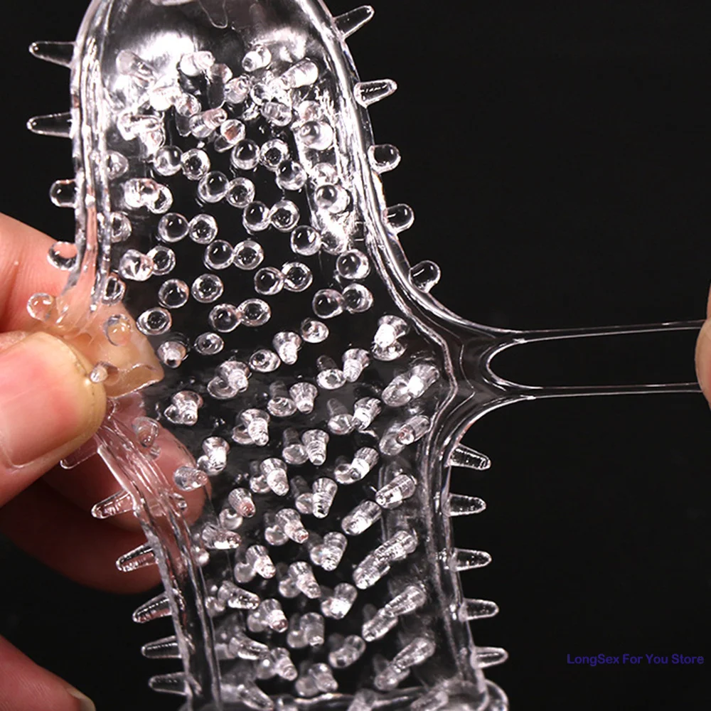 Special Condoms Adult Sex Toys For Man Sensation Female G-spot Vaginal Stimulation Condoms Sophora Viciifolia Spike Penis Sleeve - Image 4
