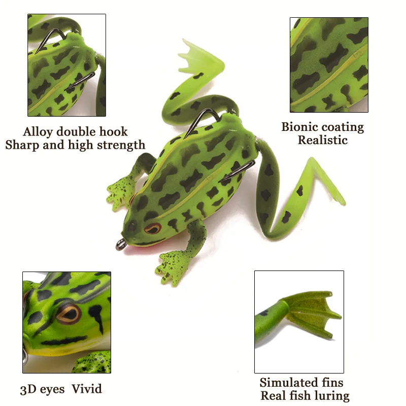 Frog Top water Fishing Lure 3