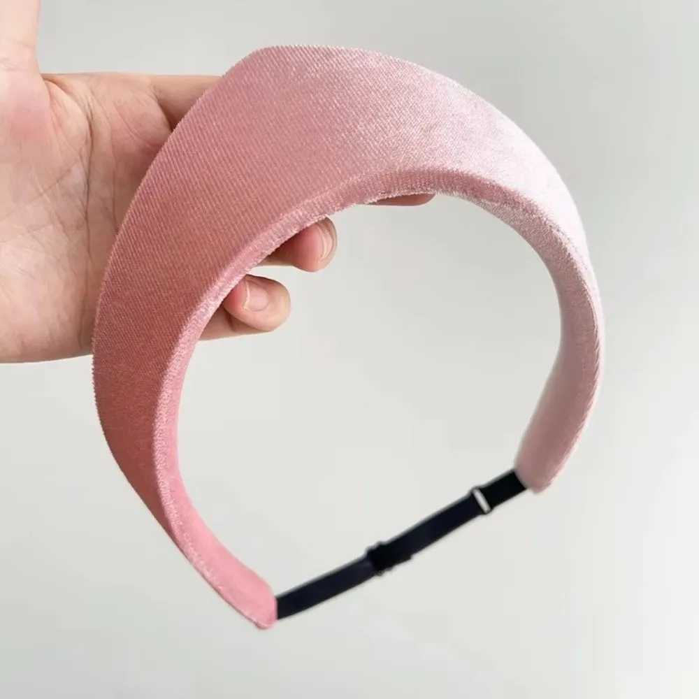 New Velvet Women Headband Smooth European and American Hairpin Headband Hair Hoop Lady Headwear