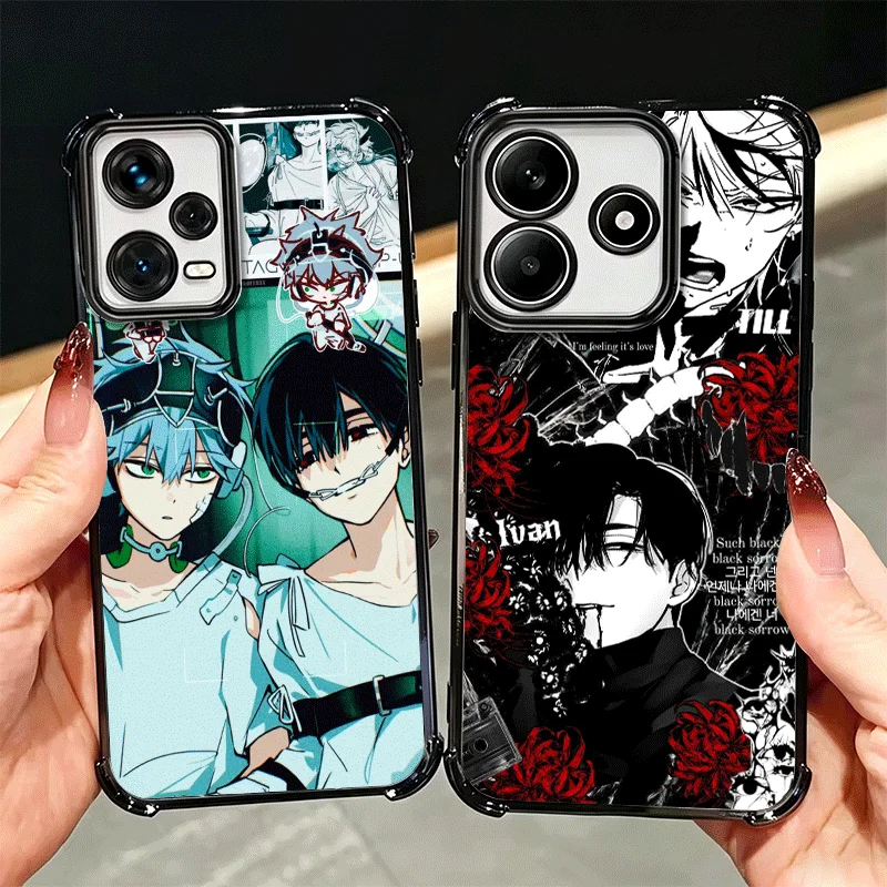 Korean Alien Stage Ivan Till Plating Anti-Fall Fun Soft Phone Case