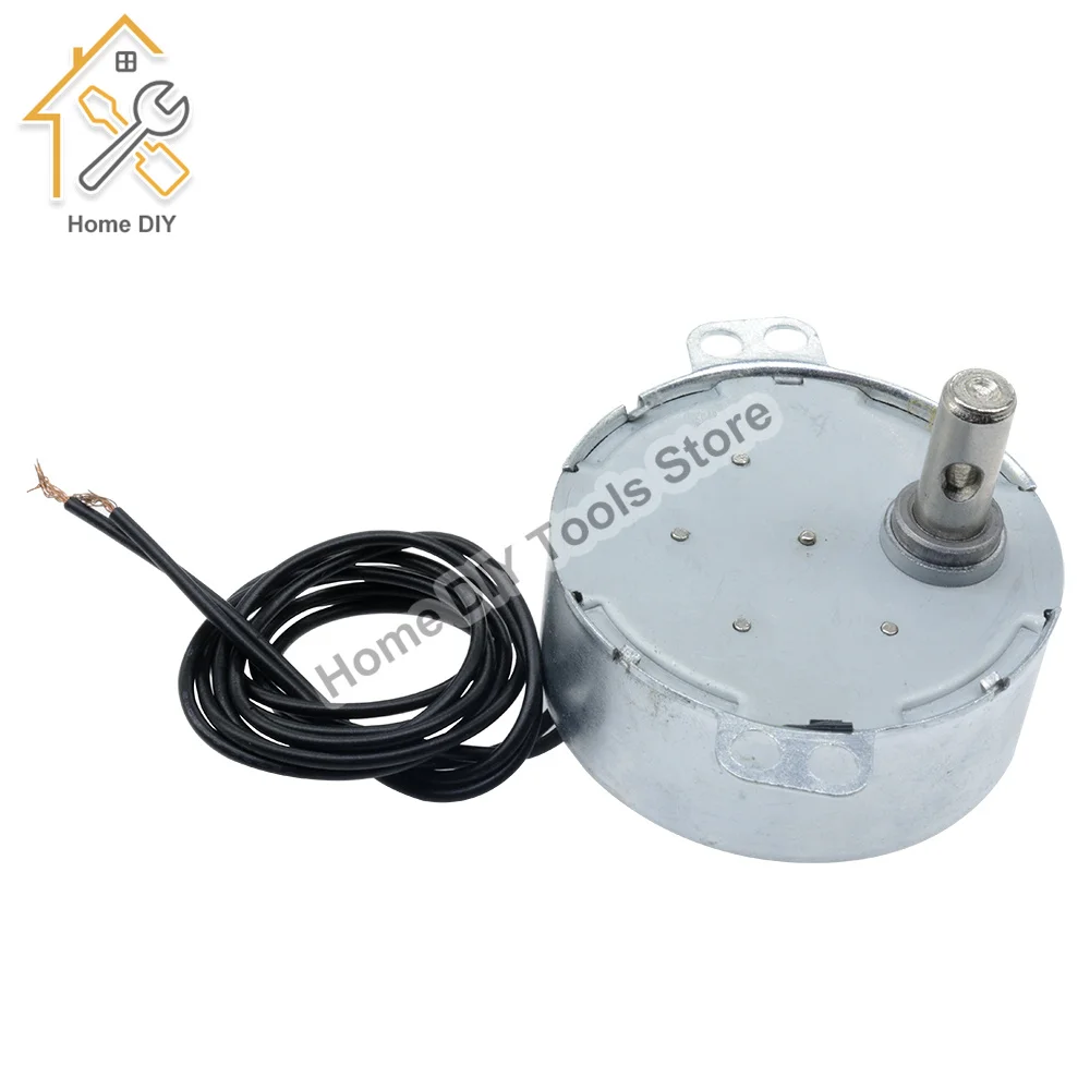 5-6 r/min Stable Synchronous Motor Pro TYC-50 AC 220V 12V 50/60Hz Torque 4KGF.CM 4W CW/CCW Microwave Turntable for Electric Fan