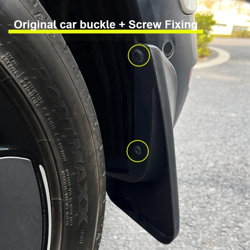 Buy Car Mud Flap For Smart Fortwo W453 453 2015~ 2016 2017 2018 - View #4