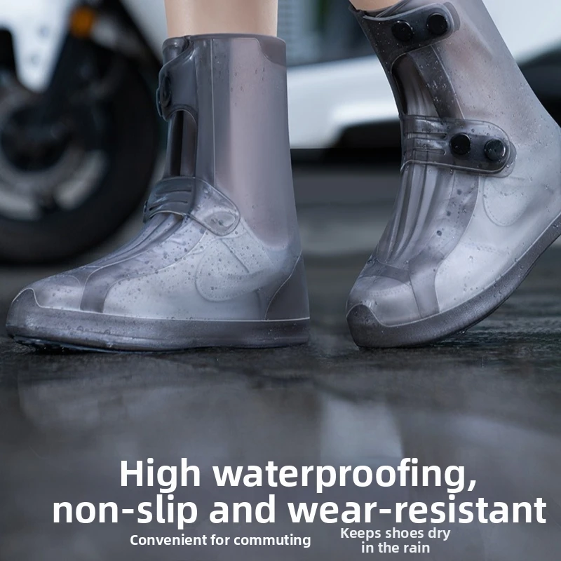 Waterproof Anti-Slip Silicone Rain Shoe Covers