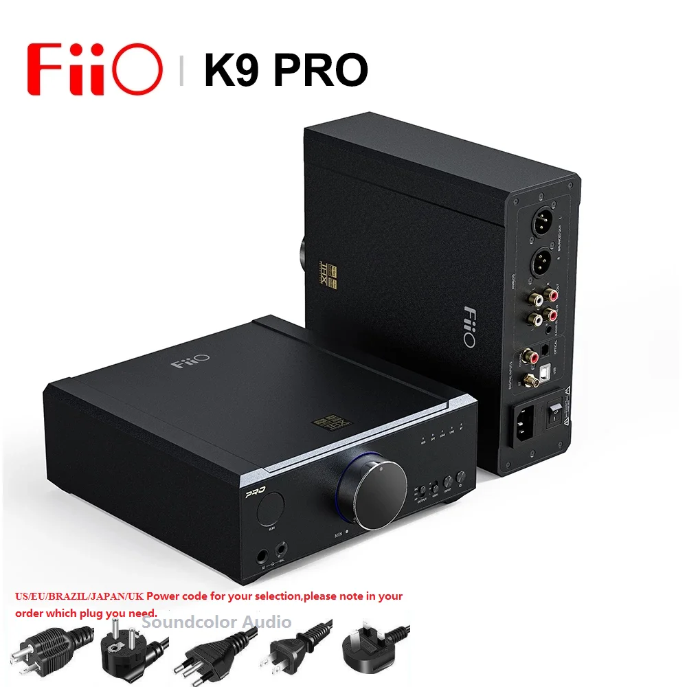 Fiio K9プロakm/essデスクトップヘッドフォンアンプbluetoothアンプusb ...
