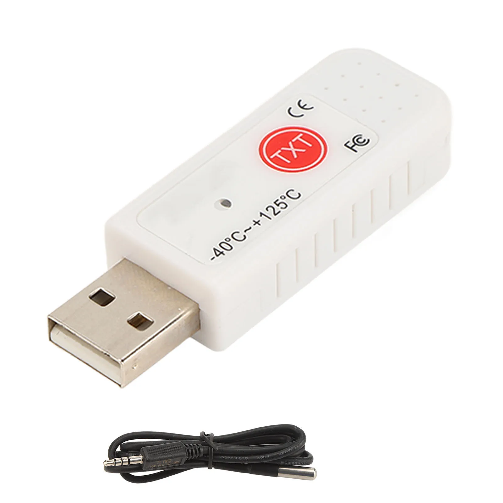 Usb Temperature Sensor Computer Temperature Recorder Warning Setting Hyperbola Display Real Time for Warehouse for Engine Room