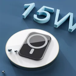 15W Magsafe Chargeur De Voiture Sans Fil Chargeur De Voiture Magnétique pour Iphone13/12 Séries De Sortie D'air De Voiture Support de Téléphone 