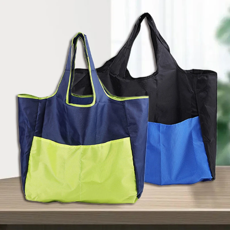 Eco-Friendly Large Foldable Tote Bag for Shopping, Picnic, and Beach Toy Storage