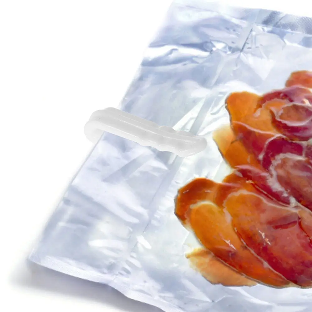10Pcs 진공 가방 클립 다목적 진공 씰 이지 오픈 압축 포장 클립 이불 담요 보관용