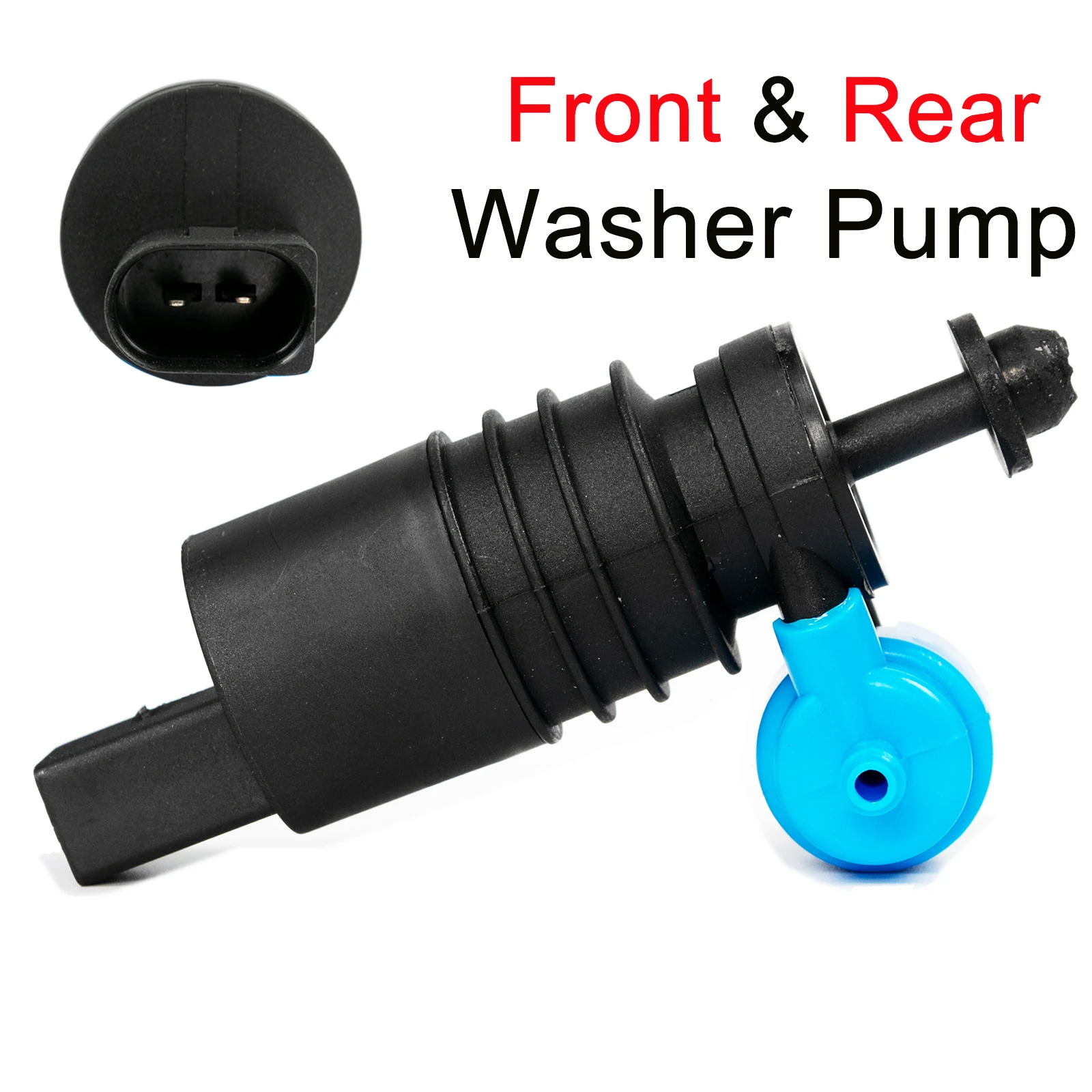 Xukey Front & Rear Windscreen Washer Pump Motor Wiper Twin Outlet Water Cleaning Part For Mitsubishi Dodge Seat Mecedes Benz