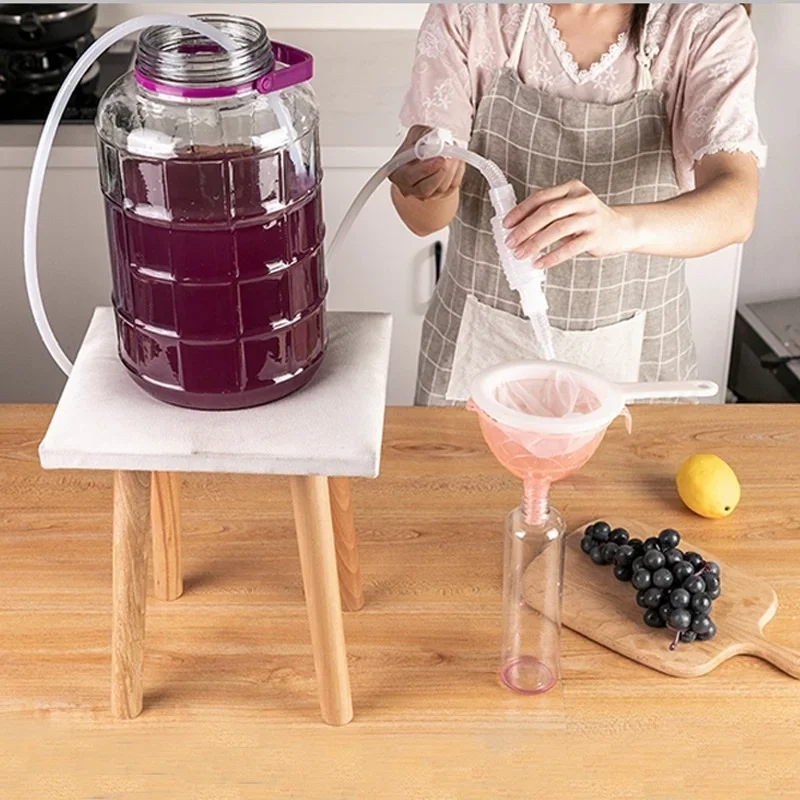 Wine Making Tool Wine Making Filter Home Brewing Hose Wine Beer Making Tool Food Grade Materials Selling Hand Hop Knead Siphon Filter