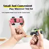 Small Gift 1:64 Speed Mini Off-Road Remote Control Car Alloy Cool Lighting Shock Absorption Children's Desktop Competition Toy 3