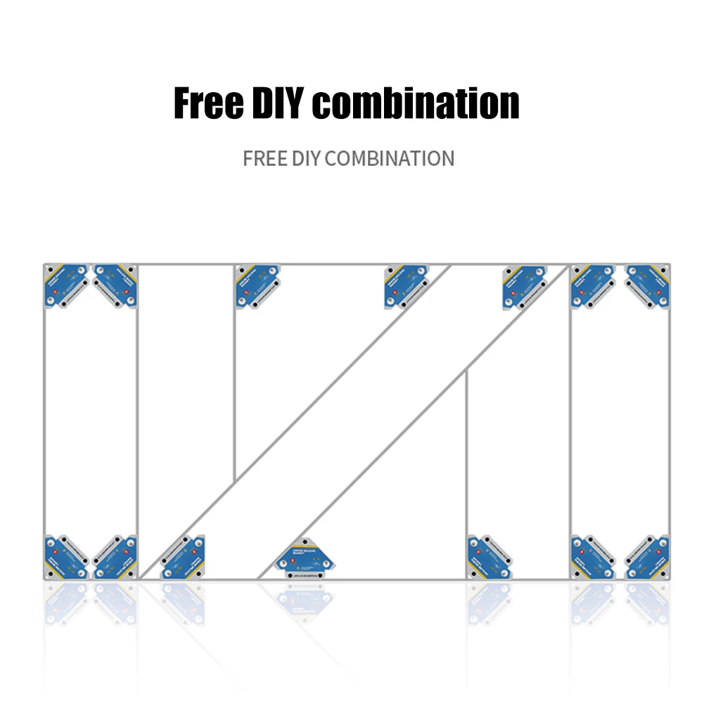 4pcs Magnetic Welding Holders Replacement Multi-angle Solder Magnet Weld Fixer Positioner Welding Soldering Supplies