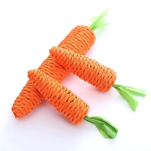 2024 New Cat Toys Sound Carrot Cuddle Cat Stick Since Fun Fun Cat Teething Stick Anti-bite Cat Scratch Board Pet Supplies 4