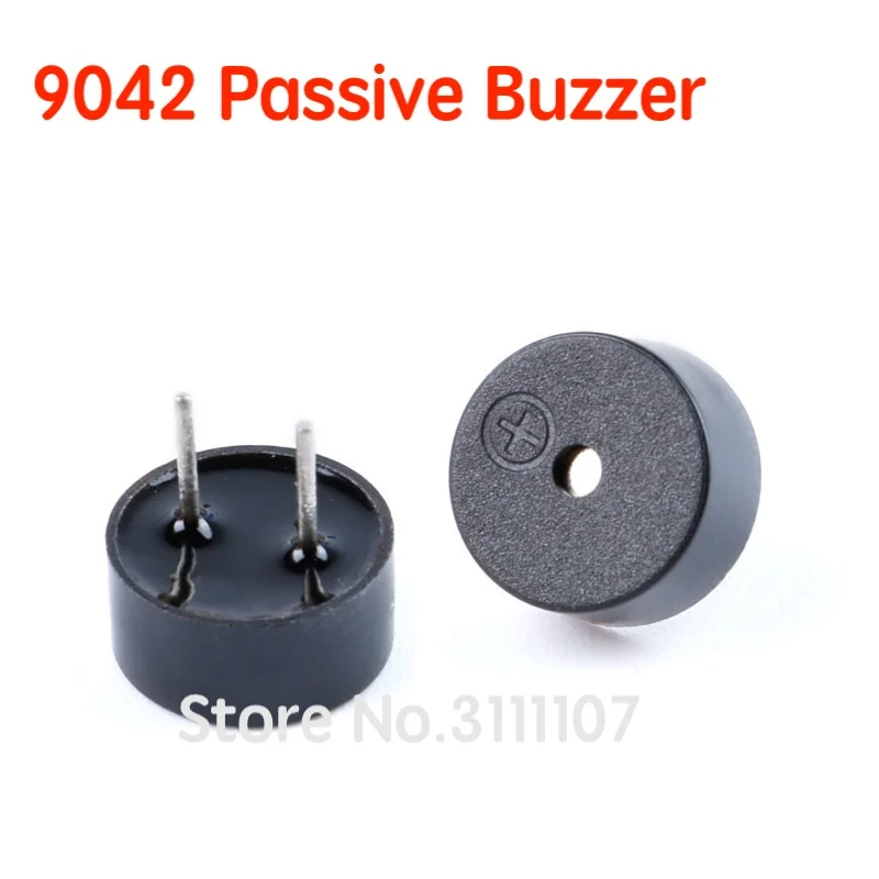 10pcs/5pcs Passive Buzzer 9042 16 ohm AC 3V 3.3V 16Ω 9*4.2mm 9x4.2mm Mini Piezo Buzzers For Arduino DIY Electronic 1pcs alarm buzzer dc 12v 85db mini electronic alarm buzzers constant tone