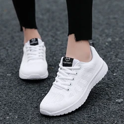 Women's Fashion Platform Sneakers - Stylish and Versatile for All Seasons (White)
