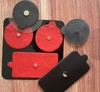 20pcs Black PU Reusable Electrode Pads for TENS EMS Unit Massager Compatible PowerDot 2.0 with Magnetic Connector 5
