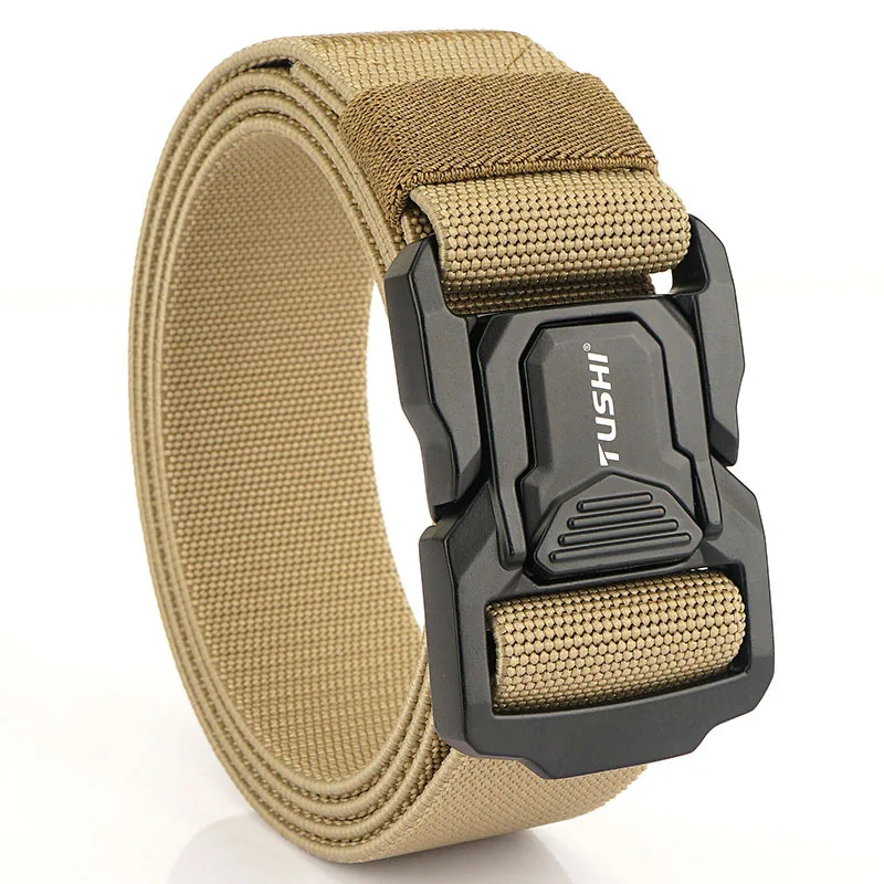 

Military Equipment Army Belt Men Heavy Duty US Soldier Combat Tactical Belt Buckle Male Sturdy Nylon Waistband