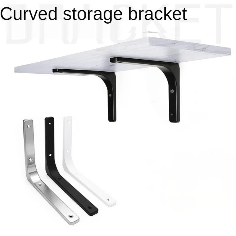 2Pcs Brackets 3-16 inch Decorative Wall mounted Shelf Bracket 304 Stainless Steel Triangular Suppor