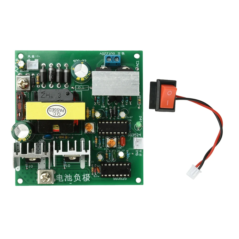 Modulo Inverter 200W da DC 12-14.5V a AC 220V 50Hz con Interruttore e Interfaccia Ventola, Protezione da Surriscaldamento e Sovraccarico per TV e Proiettore - Image 6