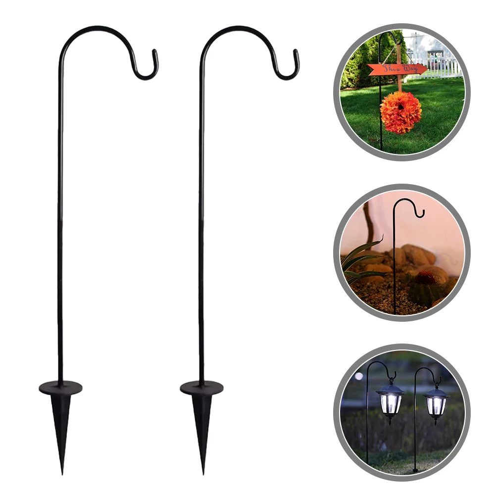 

2 Pcs Heavy Duty Fence Heavy Duty Clothes Hanger Lantern Heavy Duty Clothes Rack Yard Lamp Hanging Heavy Duty Clothes Hangers
