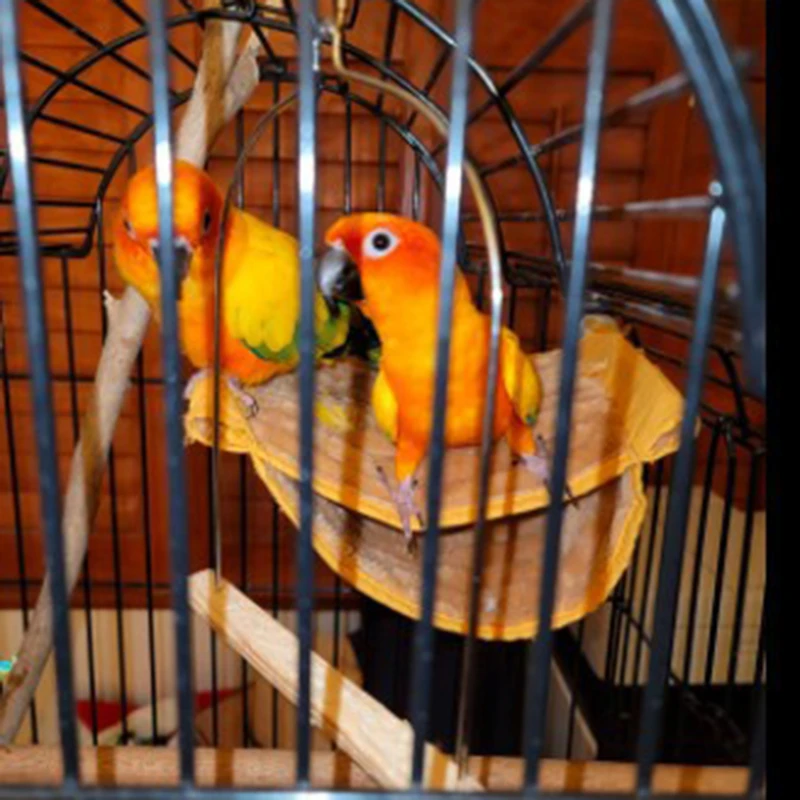Bird Cage Accessories Winter Warm Bird Nest House Shed Hut Hanging Hammock Finch Cage Plush Fluffy Birds Hut Hideaway Parrot Bird house,bird cage,bird cage accessories,bird hammock