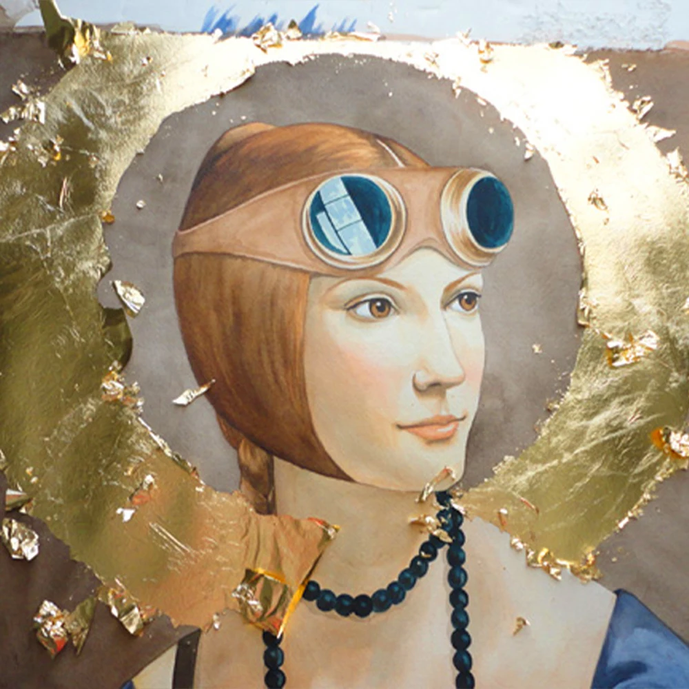 14cm 골드 실버 잎 시트 금박 종이 그림 예술과 금박 DIY 공예 웨딩 생일 장식 스크랩북 용품