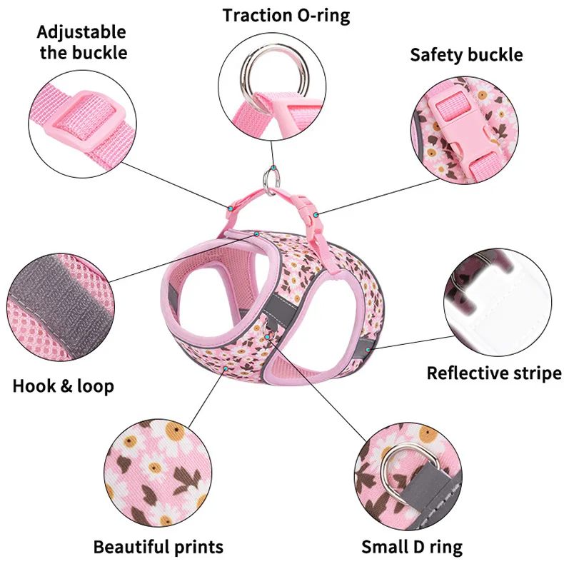 Peitoral Bellanova em detalhe mostrando acabamento e estampa floral