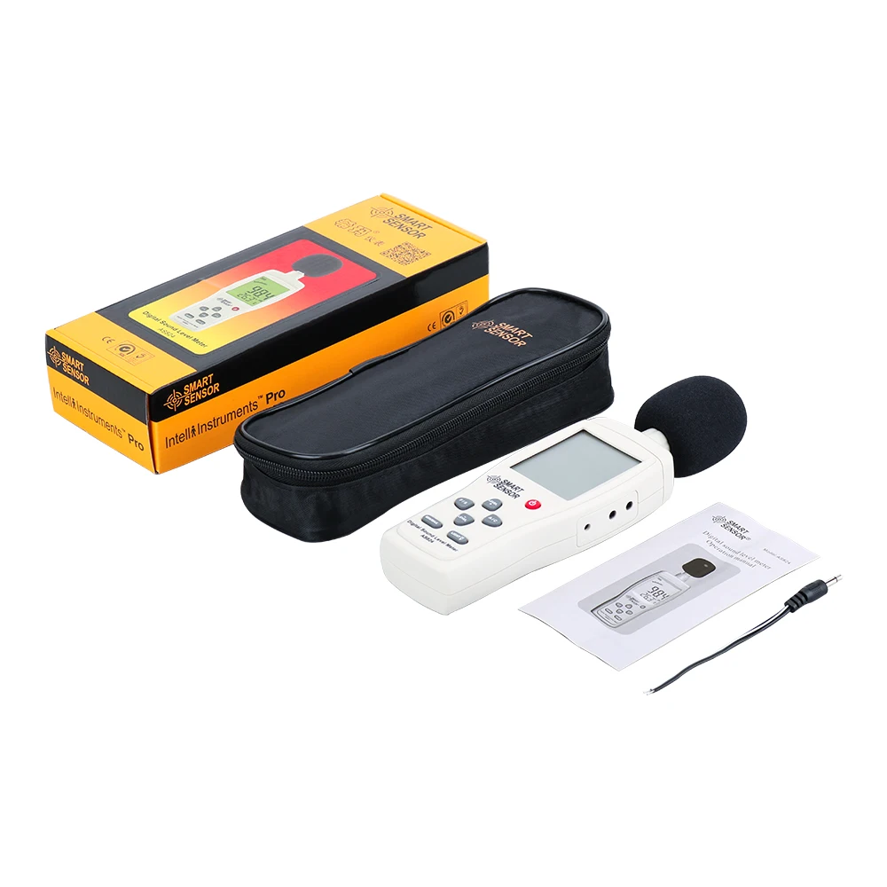 Digital Sound Level Meter Decibel Meter Sound Level Tester 30~130 dBA 35~130dBC db Meter Portable Noise Meter 6