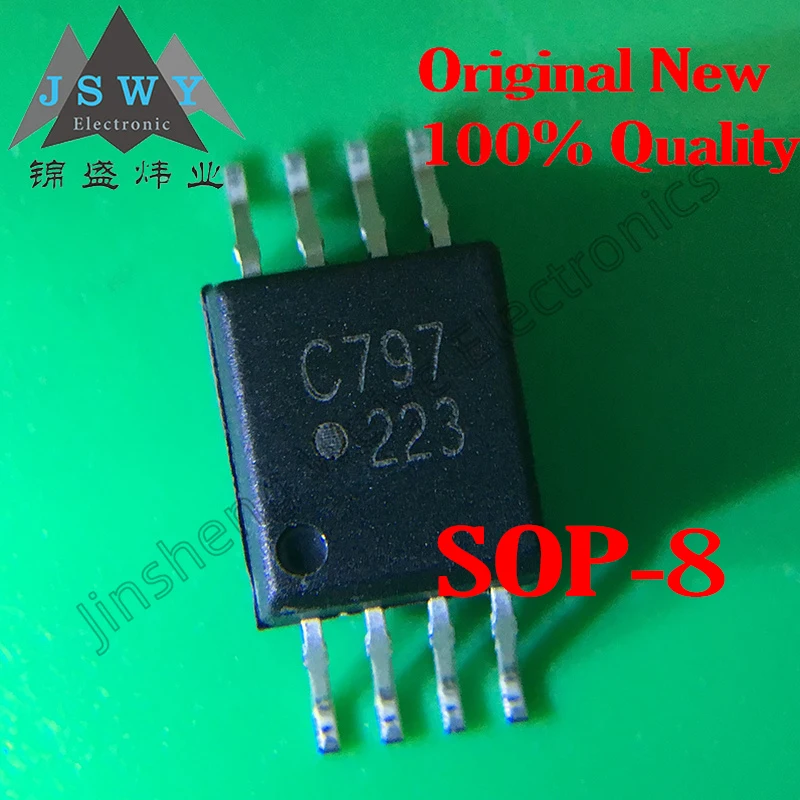 

ACPL-C797-500E silkscreen C797 ACPL-K49T-560E K49T ACPL-C87A C87A SMD SOP8 opto-coupling IC 10PCS free shipping 100% genuine