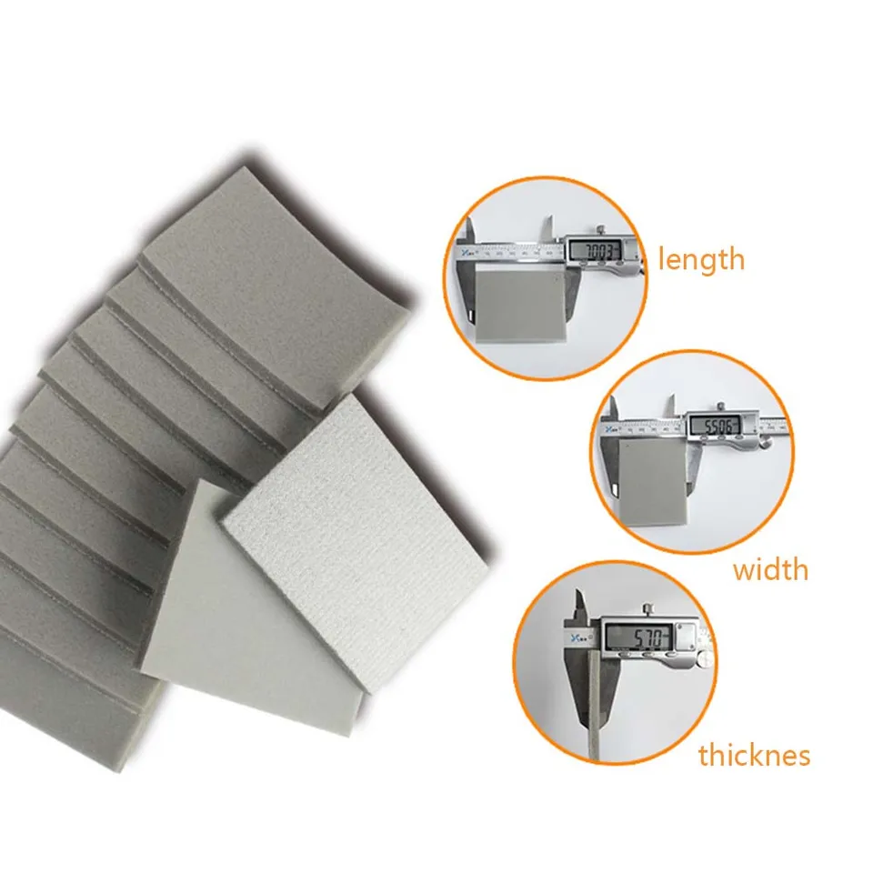 10 Pcs Blocco Di Levigatura In Schiuma Carta Vetrata Spugna - Foto 9